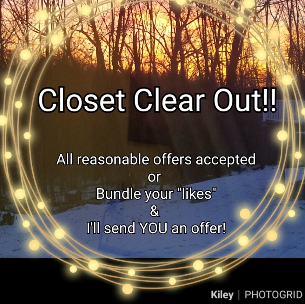 New Year Closet Clear Out!